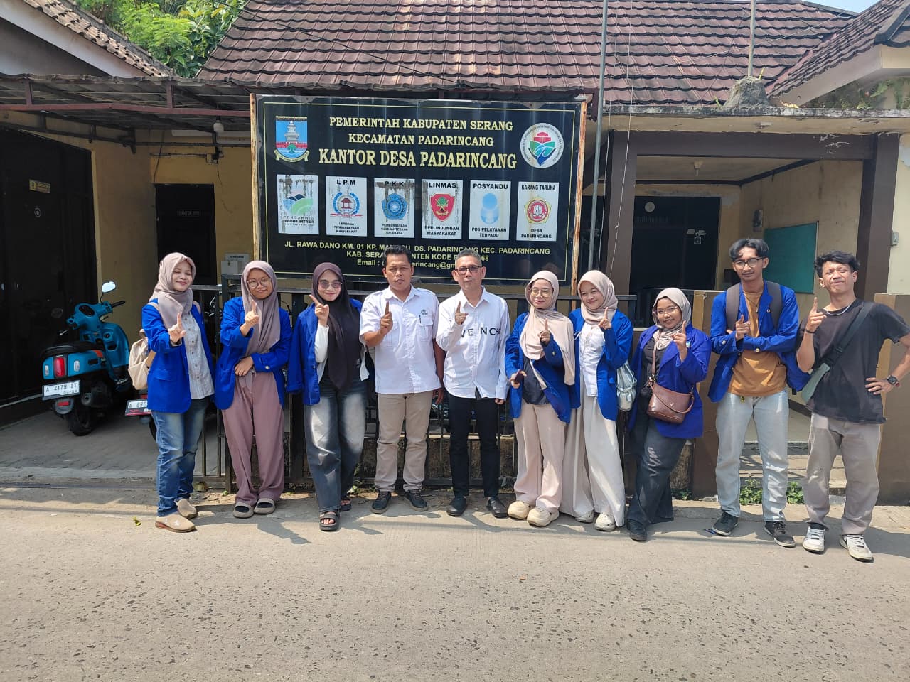 KKM Mahasiswa Unbaja di Desa Padarincang